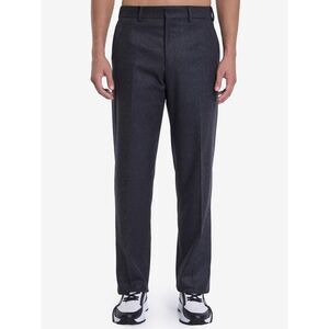 FENDI Men's Classic Wool Trousers Men GREY Pants